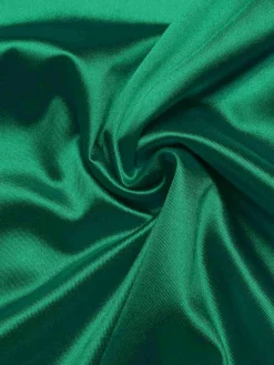 Best Retro Stage 1930s Solid Deep V-Neck Satin Dress