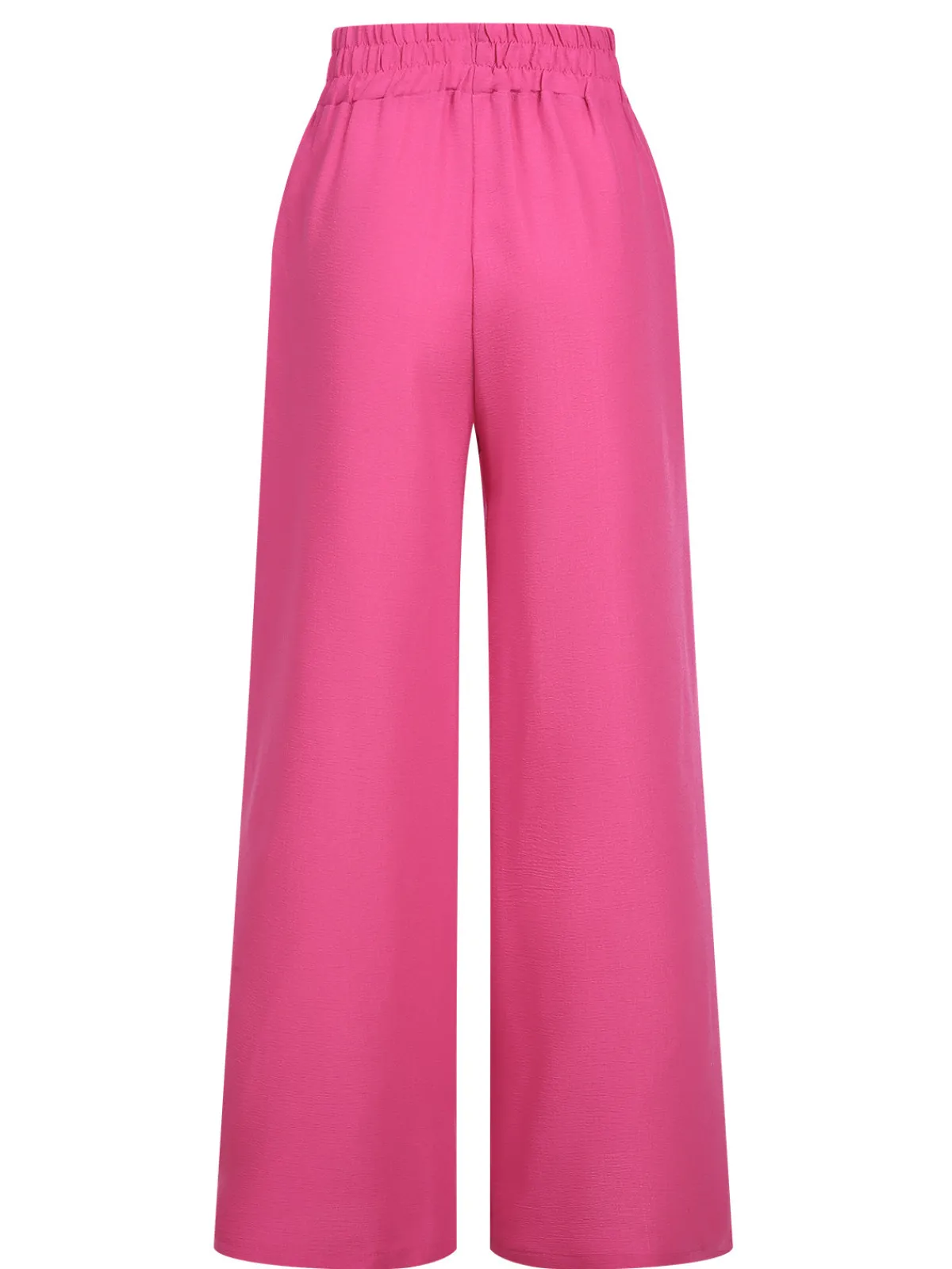 Clearance Retro Stage 1940s Solid Elastic Waist Loose Pants