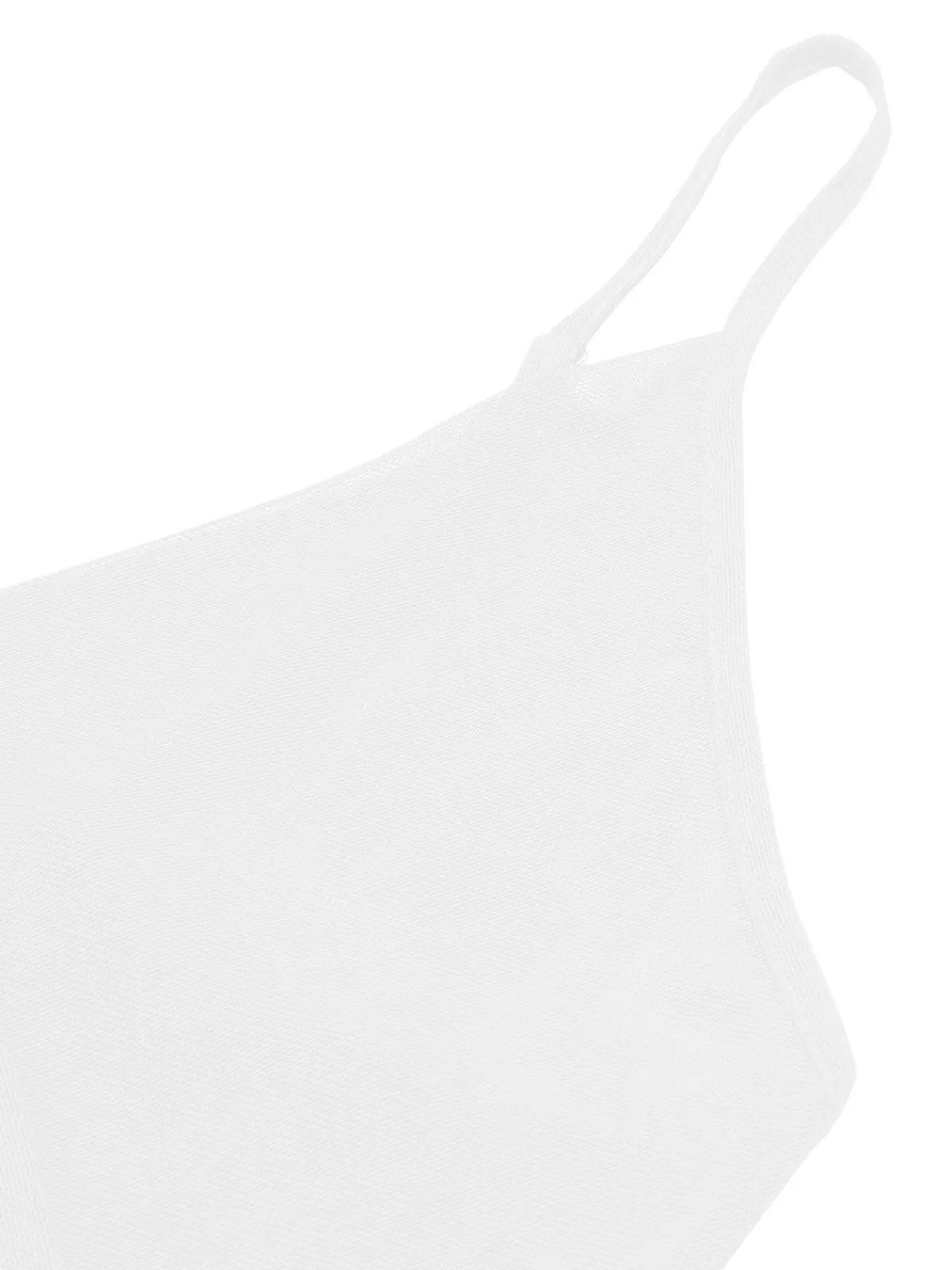 New Retro Stage 1930s Solid V-Neck Ruffle Sheer Nightgown