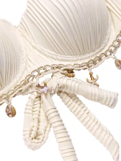 Fashion Retro Stage 1950s Spaghetti Strap Beach Seashell Starfish Bikini