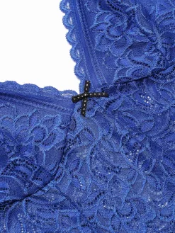 Best Retro Stage 1960s Spaghetti Straps Lace Sheer Nightgown
