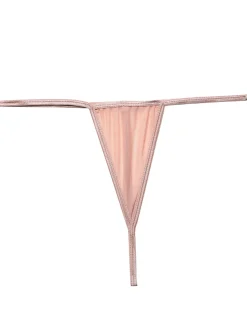 Best Retro Stage 1960s Spaghetti Straps Lace Sheer Nightgown