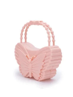 New Retro Stage Solid Butterfly Shaped PVC Bag