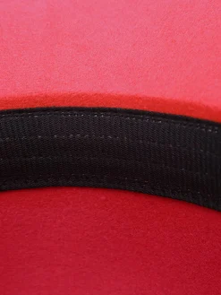 Outlet Retro Stage Solid Imitation Wool Knot Cloche Hat