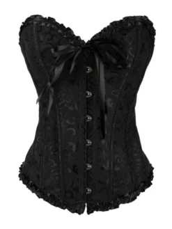 Best Retro Stage Steampunk Gothic Lace Overbust Corset