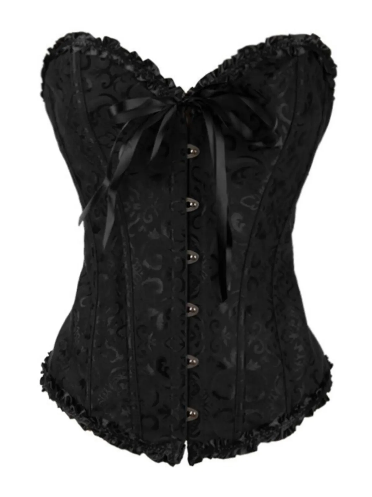 Best Retro Stage Steampunk Gothic Lace Overbust Corset