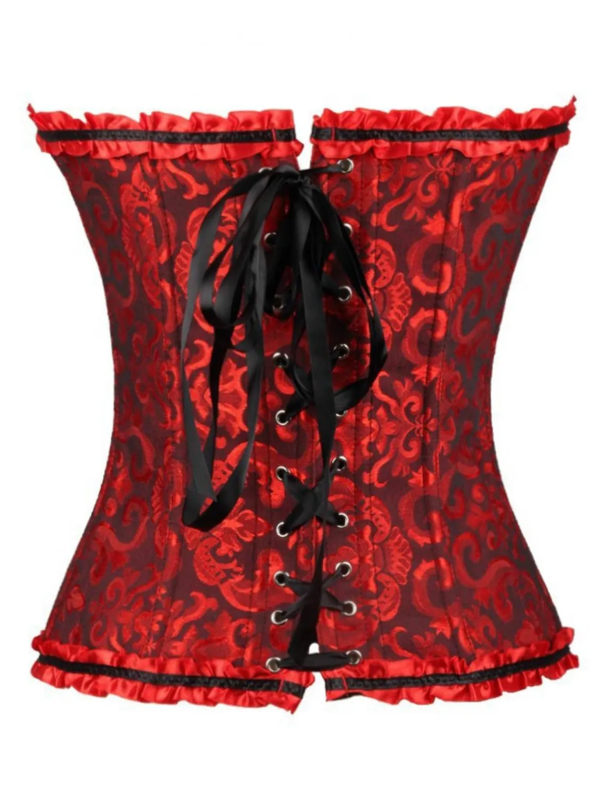 Best Retro Stage Steampunk Gothic Lace Overbust Corset