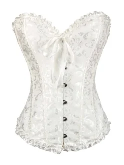 Best Retro Stage Steampunk Gothic Lace Overbust Corset