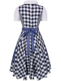 Best Retro Stage Traditional Oktoberfest Bavarian Carnival Dirndl Dress