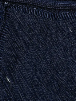Clearance Retro Stage [US Warehouse] Blue 1920s Tassel Gatsby Flapper Dress