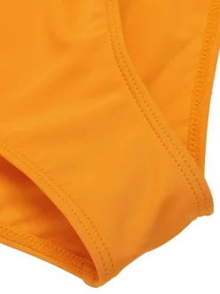 Fashion Retro Stage [US Warehouse] 1940s Spaghetti Strap Roses Swimsuit Turmeric