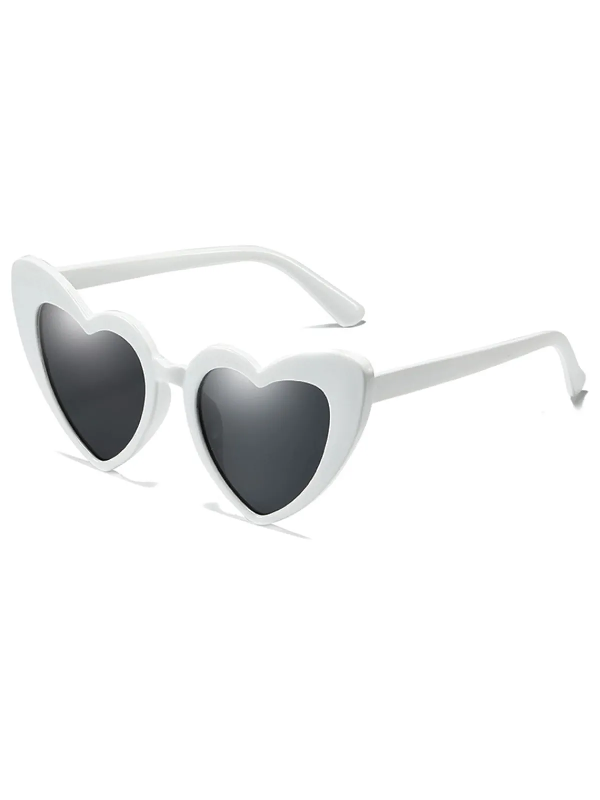Best Retro Stage Vintage Alloy Temple Heart Frame Sunglasses
