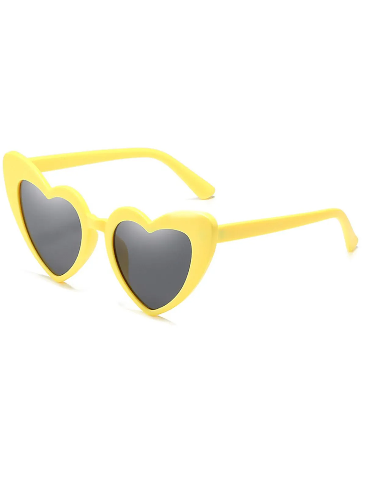 Best Retro Stage Vintage Alloy Temple Heart Frame Sunglasses