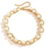 Best Retro Stage Vintage Alloy Wrap Pearl Necklace