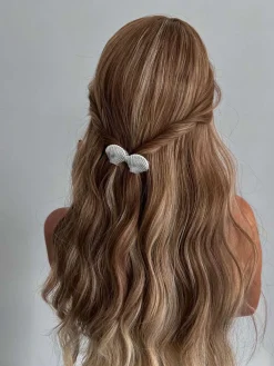 Sale Retro Stage Vintage Double Shell Metal Hairpin