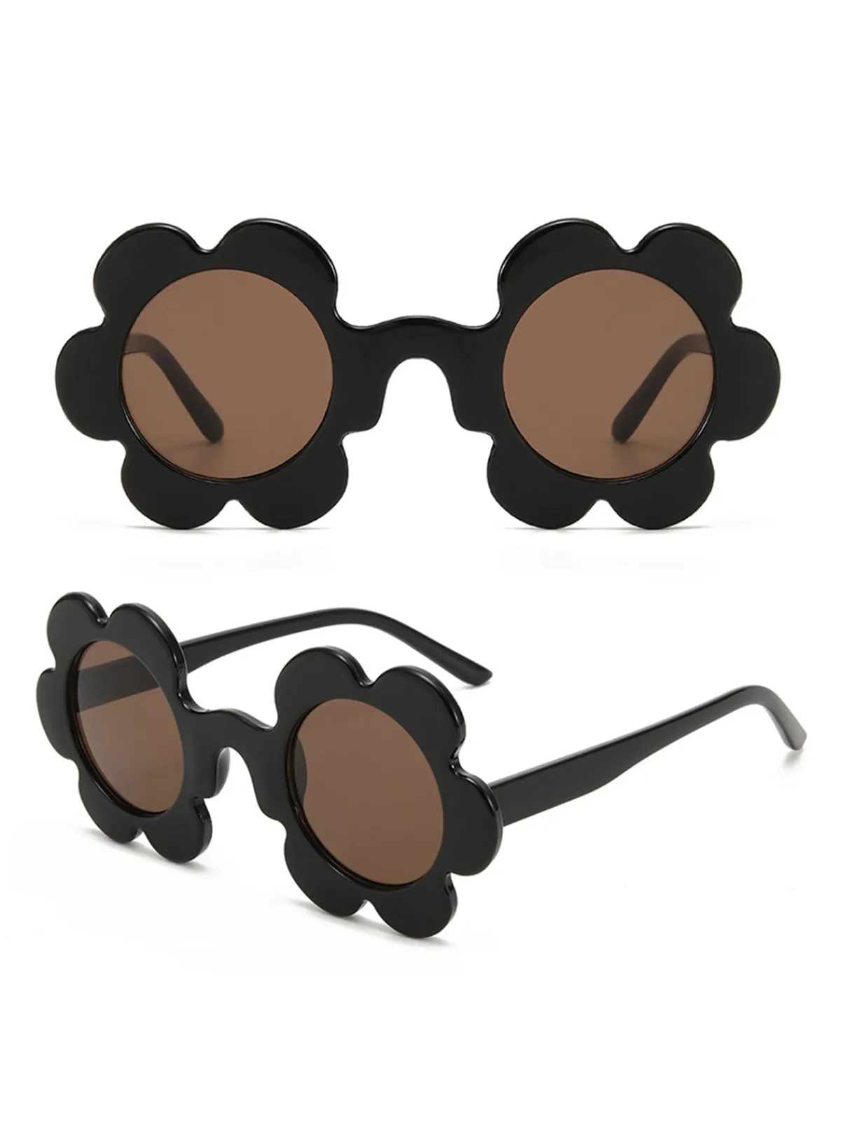 Discount Retro Stage Vintage Flower Border Frame Sunglasses