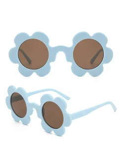 Discount Retro Stage Vintage Flower Border Frame Sunglasses