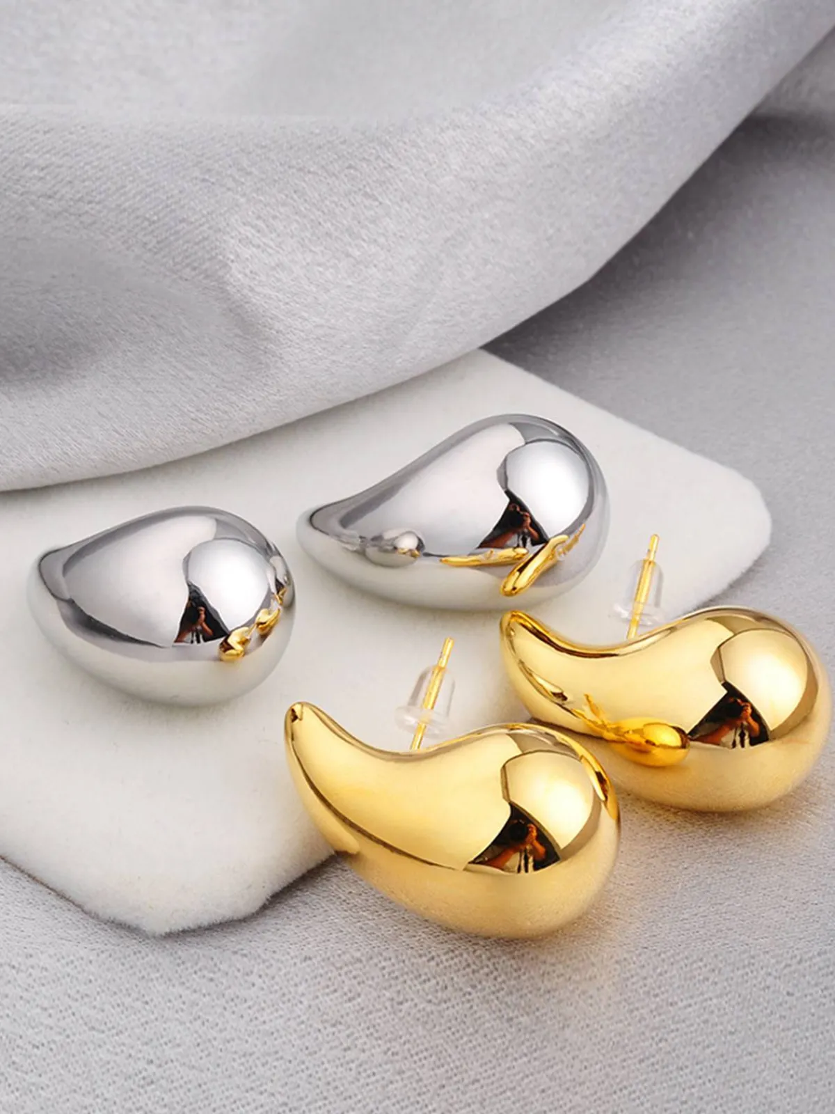 Sale Retro Stage Vintage Glossy Teardrop-Shaped Earrings