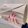 Hot Retro Stage Vintage Gold Glitter Party Handbag