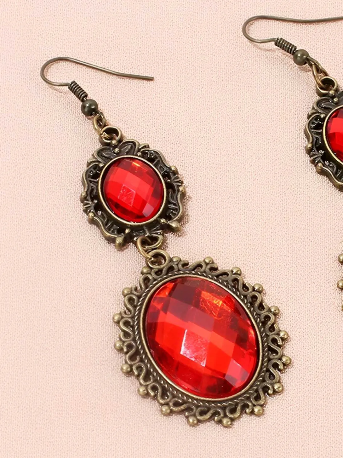 Outlet Retro Stage Vintage Lace Crystal Gothic Jewelry Set