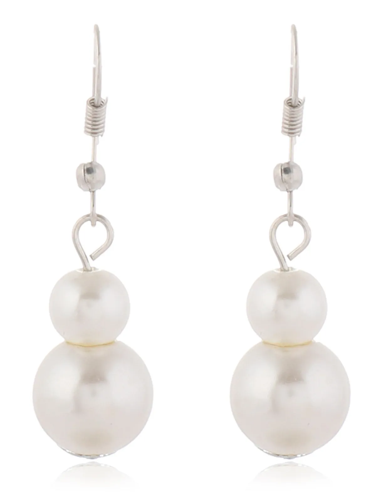 New Retro Stage Vintage Layered Pearl Necklace & Earring Set