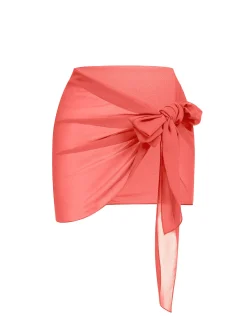 Clearance Retro Stage Vintage Solid Chiffon Sun Protection Cover-up