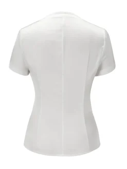 Sale Retro Stage 1950s Button Down Shirt White