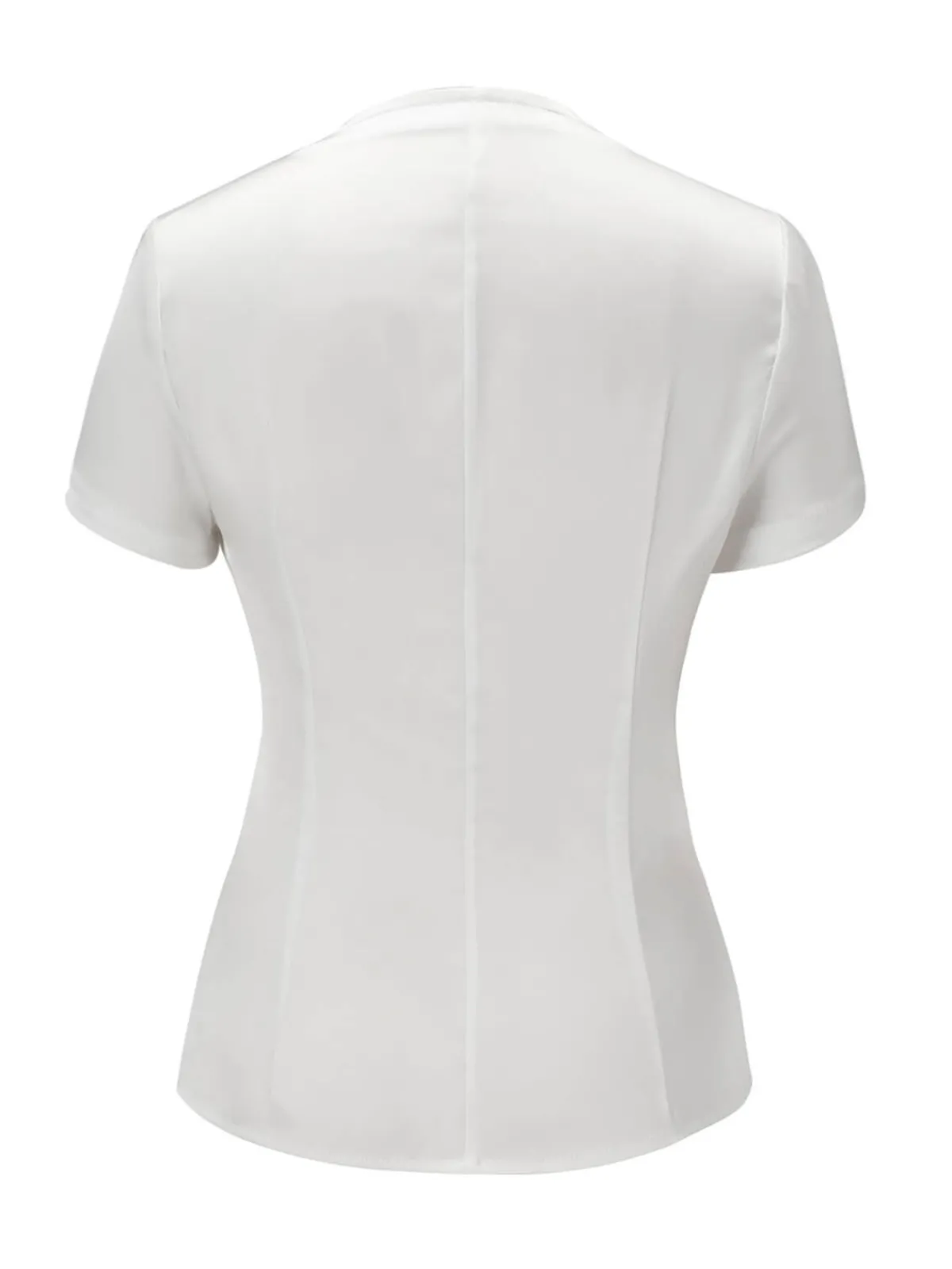 Sale Retro Stage 1950s Button Down Shirt White