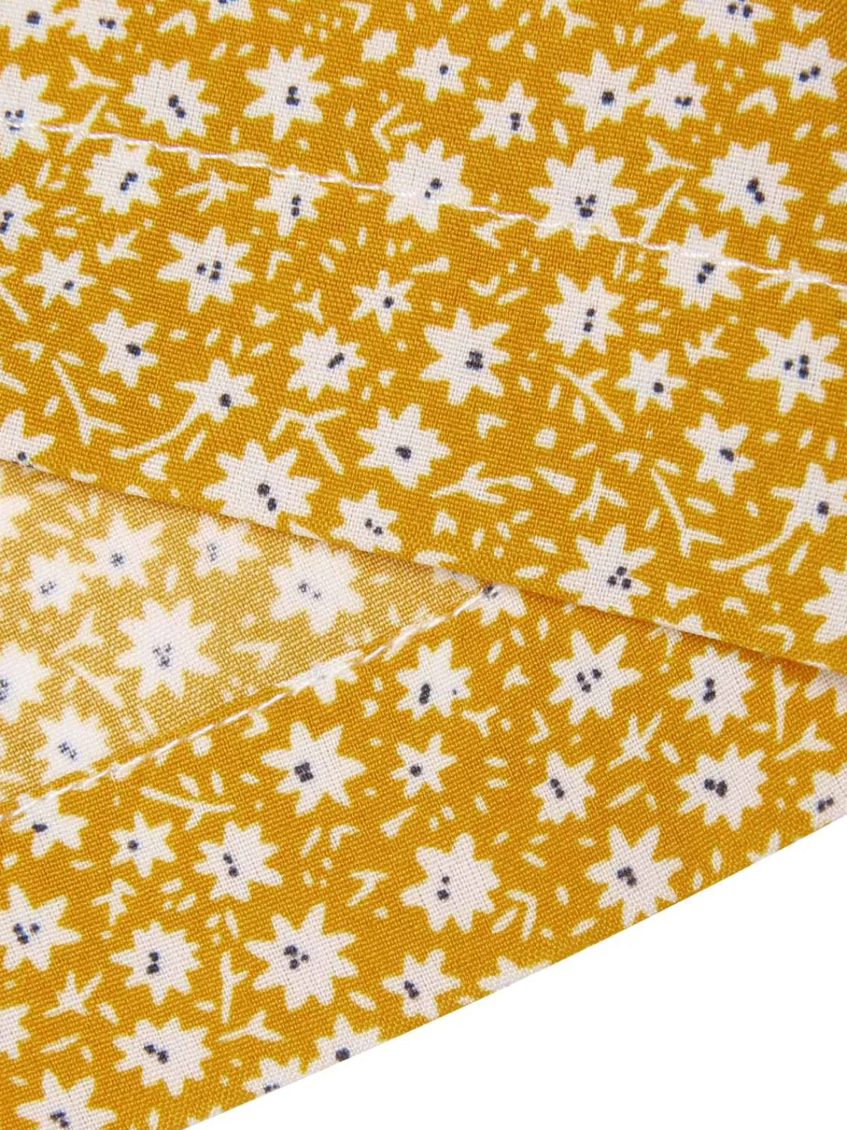 Clearance Retro Stage 1930s Floral Ruffles Tie Jumpsuit Yellow