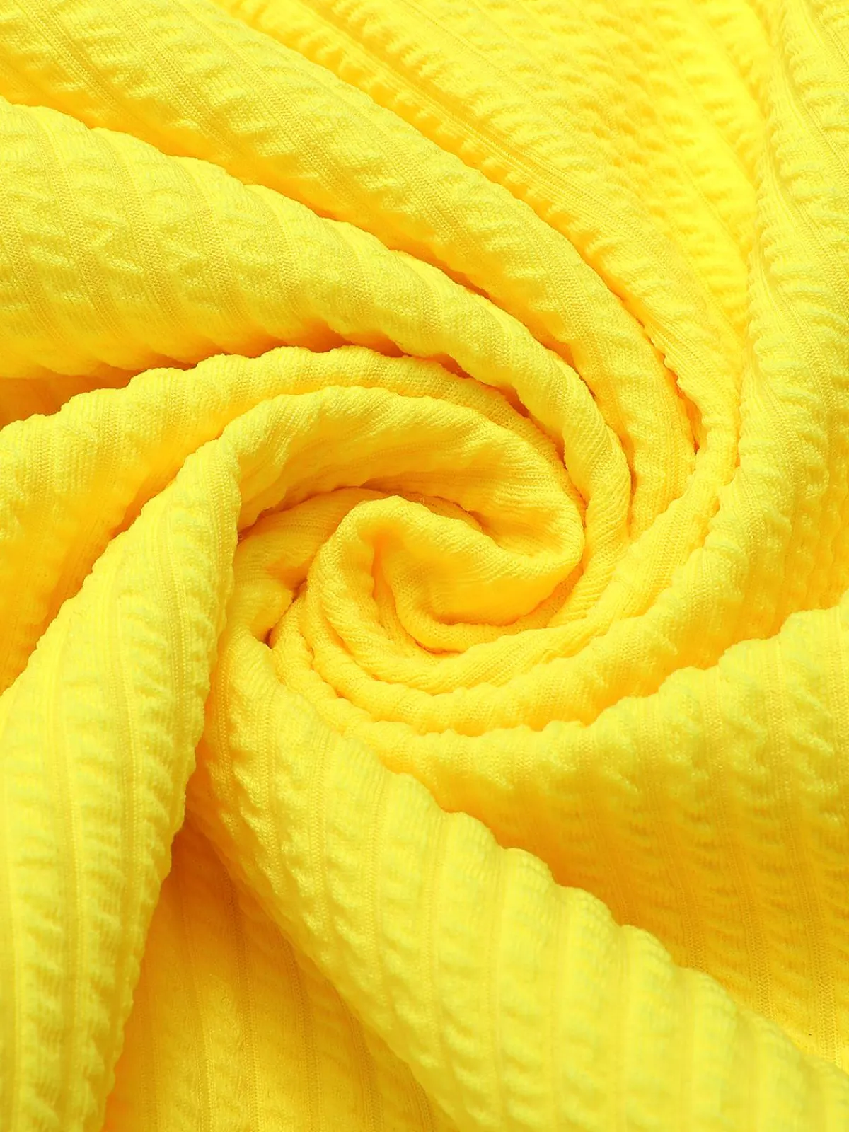 Fashion Retro Stage 1950s Spaghetti Strap One-Piece Swimsuit Yellow